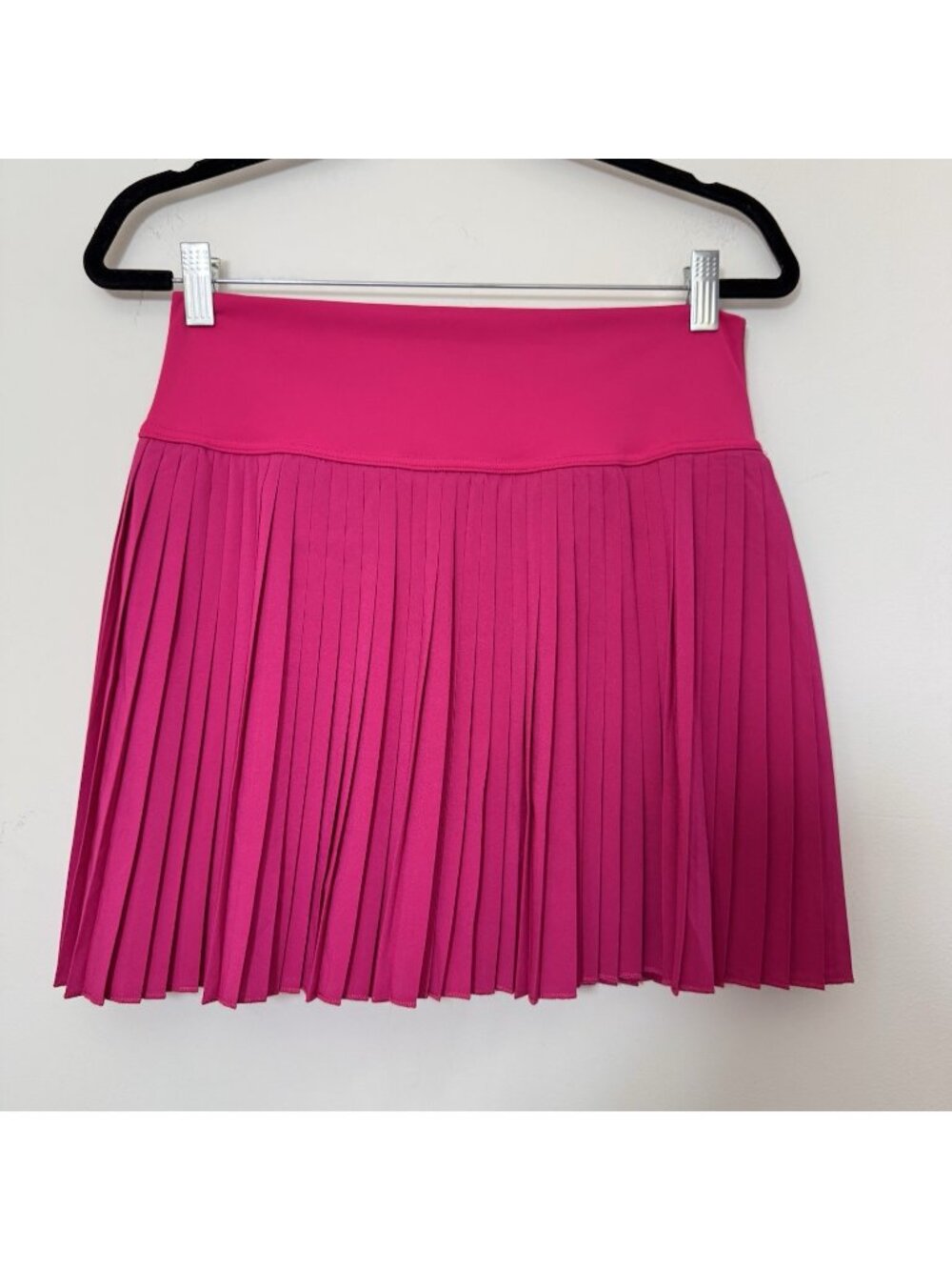SANTINY Pleated Skort Skirt Women’s Size L Pink Athletic, Tennis, Golf,